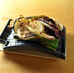 厳選野菜の炭火焼き