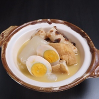 奥深い旨味とコク！心も体も温まる自慢の鶏出汁おでん◎