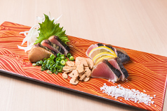 カツオの藁焼き