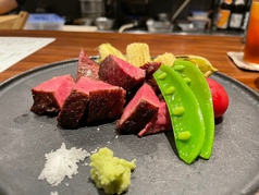 黒毛和牛「ランプ」のステーキ