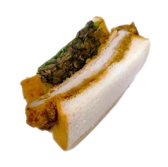 野沢菜わさびカツサンド