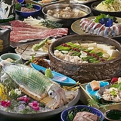 玄海の地魚と地酒 博多 飛うおのコース写真