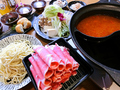 料理メニュー写真&nbsp;選べる2色鍋コース(しゃぶしゃぶ・すき焼き・火鍋)