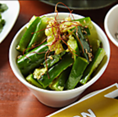 きゅうりの香りゴマ和え