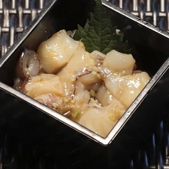 北海活き生ダコの手作りタコワサビ