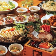 季節のコース2時間飲み放題付4000円台～ご用意◎