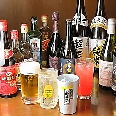 生ビールもOKの単品飲み放題2580円+税、2名様～OK！