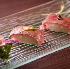 炙り和牛寿司2貫