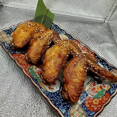 手羽先唐揚げ4本【秘伝のタレ/黒胡椒】
