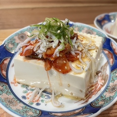 しらすキムチ冷や奴