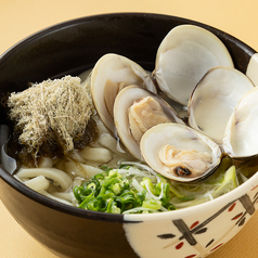 はまぐりうどん～とろろ昆布のせ～