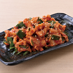 鶏皮キムチ