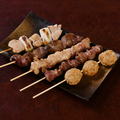 料理メニュー写真&nbsp;焼き鳥5本盛合せ