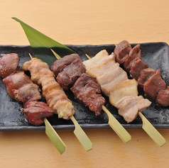 焼き鳥５種盛り合わせ