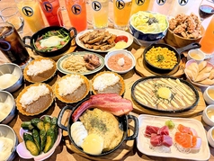 地産地消 十勝帯広 大衆食堂とかち晴ルのコース写真