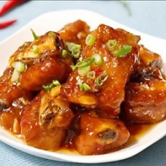 スペアリブ甘辛ソース