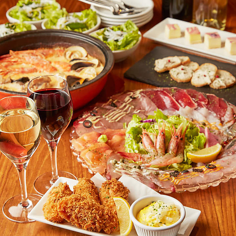 湘南バルはなたれ The Fish And Oysters 横浜スカイビル店 居酒屋 のメニュー ホットペッパーグルメ