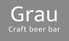Grau Craft beer bar グラウクラフトビアバーのロゴ