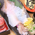 料理メニュー写真&nbsp;呼子直送！〆イカの姿造り