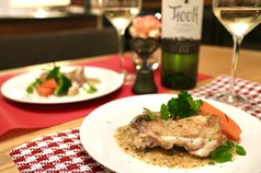 EUNP リストランテのコース写真