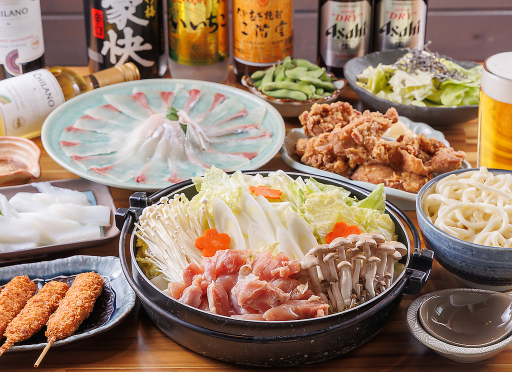 鶏鍋コース