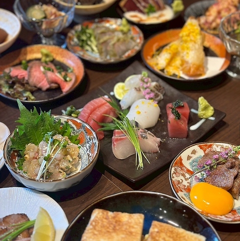 こだわりの旬の食材をお楽しみください。