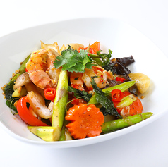 えびアスパラ炒め