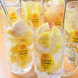 フレッシュレモンを凍らせ氷の代わりに。氷結レモン！！
