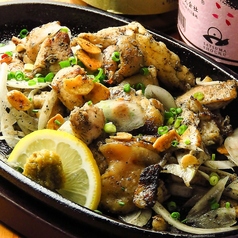 ガーリック鉄板焼き