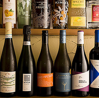 食材を活かした料理と豊富なお酒のマリアージュを楽しむ