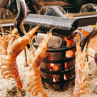 囲炉裏、原始焼き