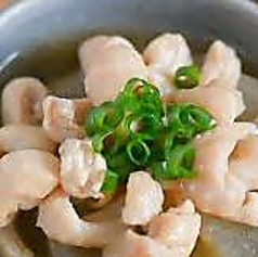 とろとろ鶏皮と大根のやわらか煮 黒胡椒仕立て