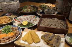 炭焼きと天ぷら 陽なののコース写真