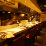 1Fは厨房の見えるお洒落なカウンター♪バーとしても◎