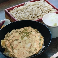 豚玉子とじ丼セット