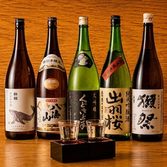 ■全国から厳選した日本酒と極上焼酎を味わう至高の銘酒