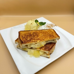 林檎&カスタード(バニラアイス付)