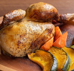 みちのく清流鶏ロティサリーチキン1/2羽