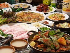 韓国料理 仁樹のコース写真
