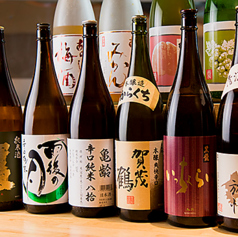 自慢のフグ料理に合わせ厳選した日本酒◎