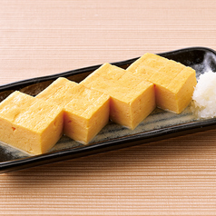 だし巻き玉子/山芋チーズの陶板焼/当店自慢の焼餃子