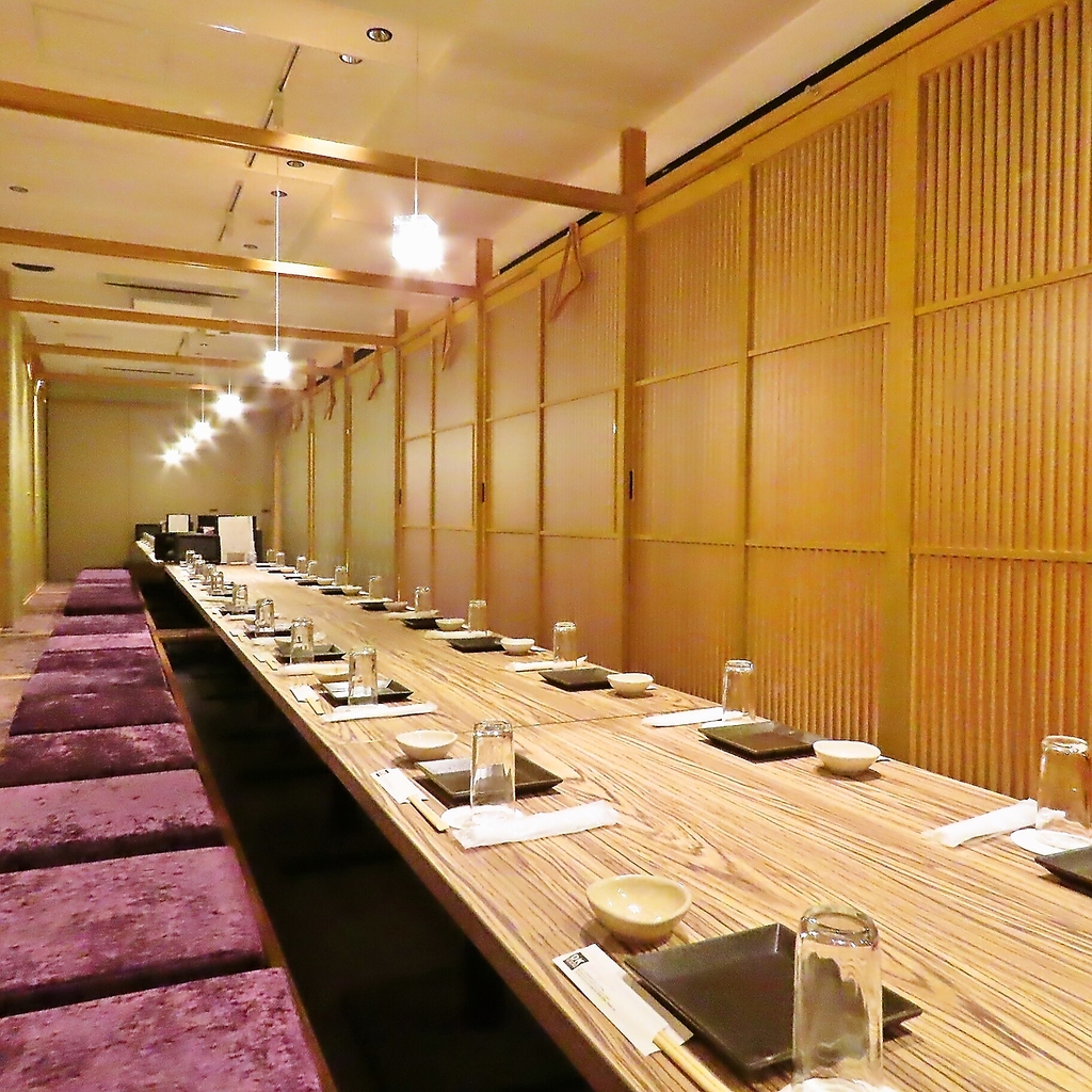 宴会用の完全個室ご用意♪完全個室なので法人様でのご宴会にも最適♪