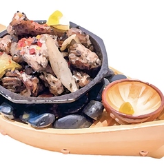 豚クロー黒っこ焼き