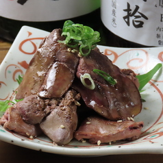 砂肝ガーリック焼き