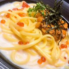 うにクリームパスタ