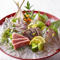 【鮮魚5種盛り合わせ】