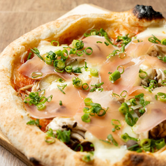 ３種のキノコとロース生ハム