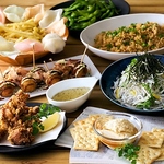 【全7品】おすすめ3,000円お手軽コース土間土間自慢の料理を堪能！2時間ライト飲み放題付！