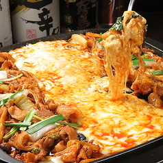 《チーズタッカルビ食べ放題コース》