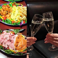 貸切やご宴会用、様々なコースをご用意！